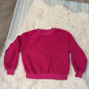 Old Navy Women's Fuchsia Crew Neck Fleece